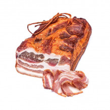 SLANINA SPIŠSKÁ ÚDENÁ /VÁHA/ 500-800g 97% PODIEL MÄSA TAURIS