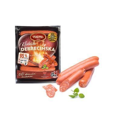 KLOBÁSA DEBRECÍNSKA NA GRIL OA 280g 95% PODIEL MÄSA VIJOFEL