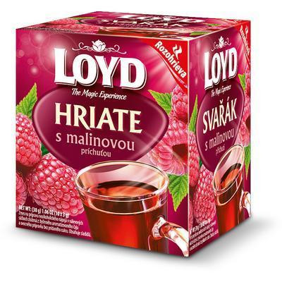 +++ ČAJ OVOCNÝ HRIATE MALINOVÉ 30g LOYD