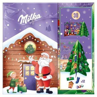 ADVENTNÝ KALENDÁR MILKA 3D POP UP 163g