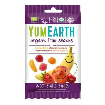 CUKRÍKY BIO YUM EARTH OVOCNÉ VEGAN ŽELÉ 50g