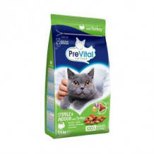 GRANULE MAČKA PREVITAL STERILE&INDOOR MORKA 1,4kg