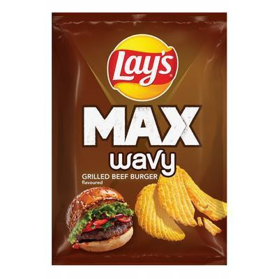 LUPIENKY LAY´S MAX WAVY GRILLED BEEF BURGER 120g