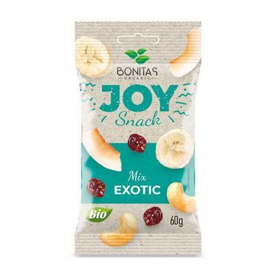 ZMES BIO ORECHOV A OVOCIA MIX EXOTIC 60g JOY SNACKA BONITAS