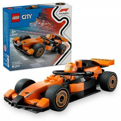 STAVEBNICA LEGO JAZDEC F1® S PRETEKÁRSKYM AUTOM MCLAREN 6044