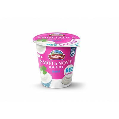 JOGURT SMOTANOVÝ BIELY 145g BEZLAKTÓZOVÝ ZVOLENSKÝ