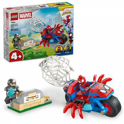 STAVEBNICA LEGO SPIDEY NA MOTORKE VS. RHINO 11206 LEGO MARVE