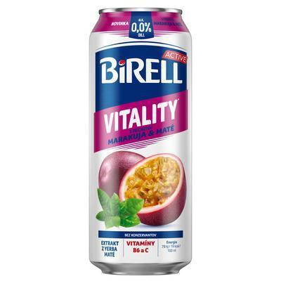 PIVO BIRELL 0.0% VITALITY MARAKUJA&MATÉ 0.5l PLECH VRATNÝ OB