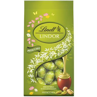 ČOKOLÁDA LINDOR SMALL EGGS PISTACHIO BAG 180g LINDT