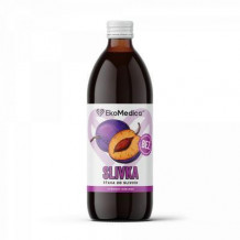ŠŤAVA SLIVKA 99,7% 0.5l EKOMEDICA