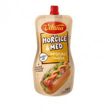 OMÁČKA GRILOVACIA HORČICA & MED 220ml VITANA