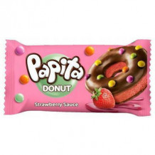 PEČIVO PAPITA DONUT JAHODA 40g