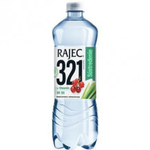 VODA PRAMENITÁ RAJEC 321 ČERVENÁ RÍBEZĽA + CITRÓNOVÁ TRÁVA 0