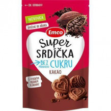 SUŠIENKY SUPER SRDIEČKA KAKAO 140g EMCO