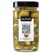 OLIVY ZELENÉ S PAPRIČKOU 320g / PP 170g OLÝMP SKLO