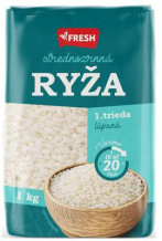 RYŽA STREDNOZRNNÁ 1kg FRESH