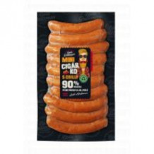 KLOBÁSKY MINI CIGÁRKO S CHILLI 220g 90% PODIEL MÄSA KOSTELEC