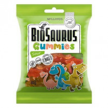 CUKRÍKY BIO BIOSAURUS KYSLÉ 80g