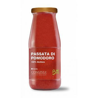 PARADAJKOVÝ PRETLAK BIO PASSATA 420g SKLO CONVIVIA