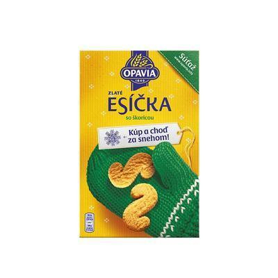 PEČIVO ČAJOVÉ ESÍČKA ZLATÉ SO ŠKORICOU 220g OPAVIA