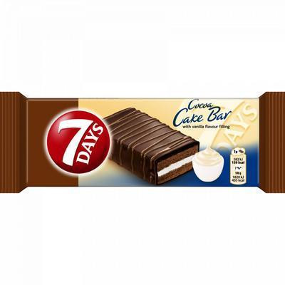 MINI REZ 7 DAYS CAKE BAR VANILKA S POLEVOU 32g