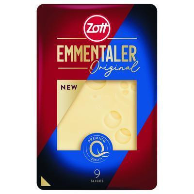 SYR EMMENTALER PLÁTKY 120g ZOTT