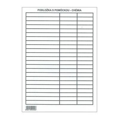PODLOŽKA ŠKOLSKÁ LAMINO A5 S POMÔCKOU MATEMATIKA