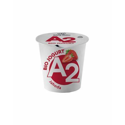 JOGURT A2 BIO JAHODOVÝ 150g