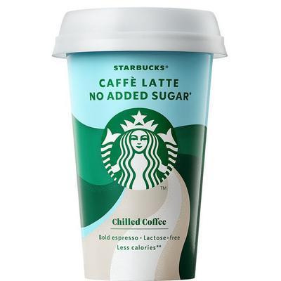 KÁVA ĽADOVÁ CAFFE LATTE BEZLAKTÓZOVÁ 220ml STARBUCKS