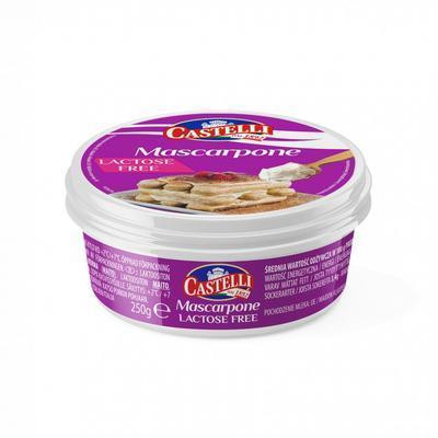 MASCARPONE BEZ LAKTÓZY 250g CASTELLI