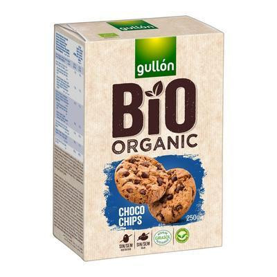 SUŠIENKY BIO S KÚSKAMI ČOKOLÁDY 250g GULLÓN