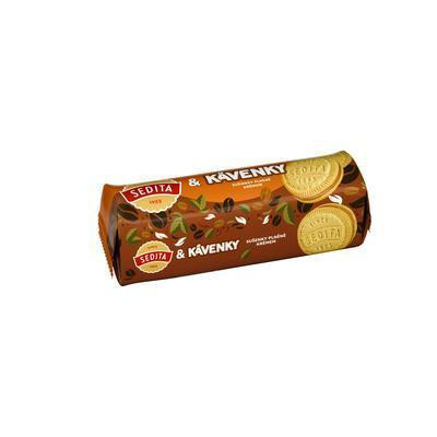 SUŠIENKY KÁVENKY PLNENÉ KRÉMOM 150g SEDITA