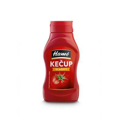 KEČUP SLADKÝ 490g HAMÉ PLAST