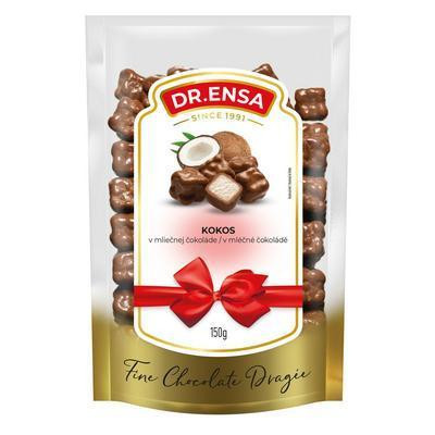 KOCKA KOKOSOVÁ V MLIEČNEJ ČOKOLÁDE 150g DR. ENSA