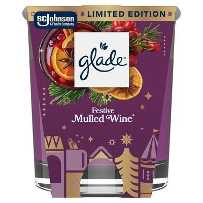 SVIEČKA VONNÁ GLADE FESTIVE MULLED WINE 112g