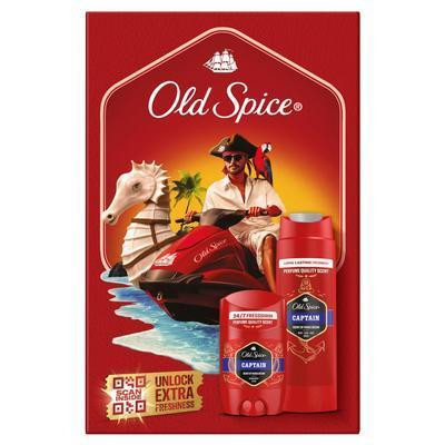 BALÍČEK DARČ. OLD SPICE CAPTAIN SG 250ml + DEO STICK 50ml